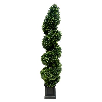 TREE SPIRAL GREAT BOXWOOD 49" GREEN