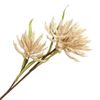 STEM WILDFLOWER 22.5"X2 BEIGE