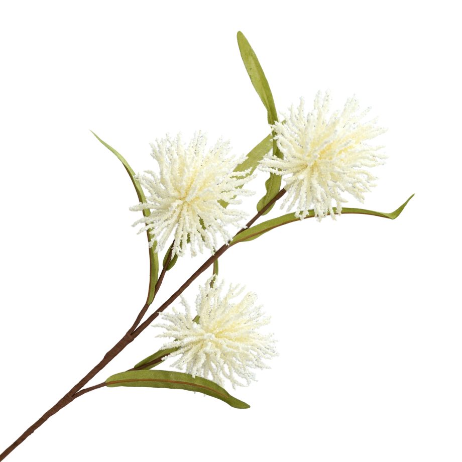 STEM WILDFLOWER 25"X3 CREAM