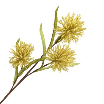 STEM WILDFLOWER 25"X3 LIGHT YELLOW