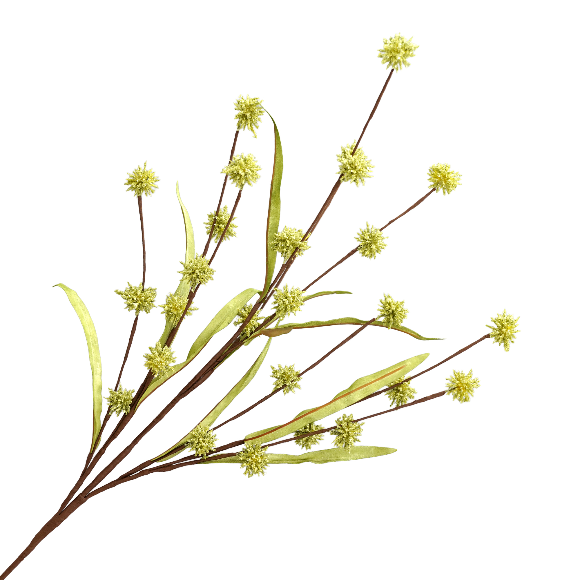 SPRAY WILDFLOWER POD 29.5" LIGHT GREEN