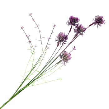 SPRAY 23" PURPLE SPRING FLORAL MIX