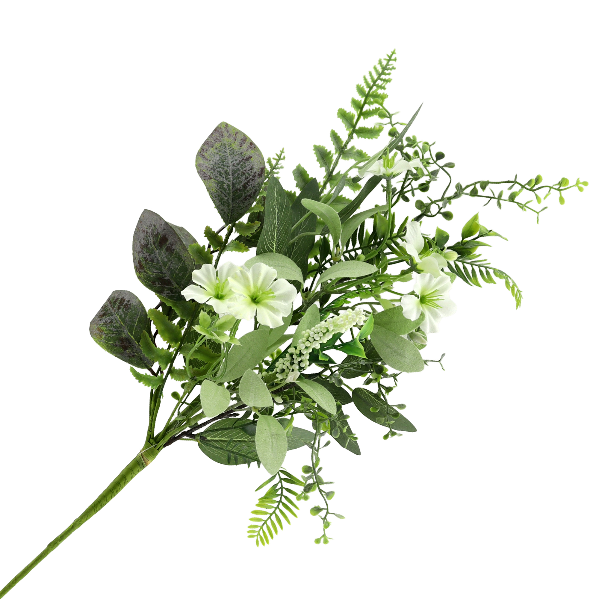 SPRAY 24" JADE PHLOX WHITE/GREEN