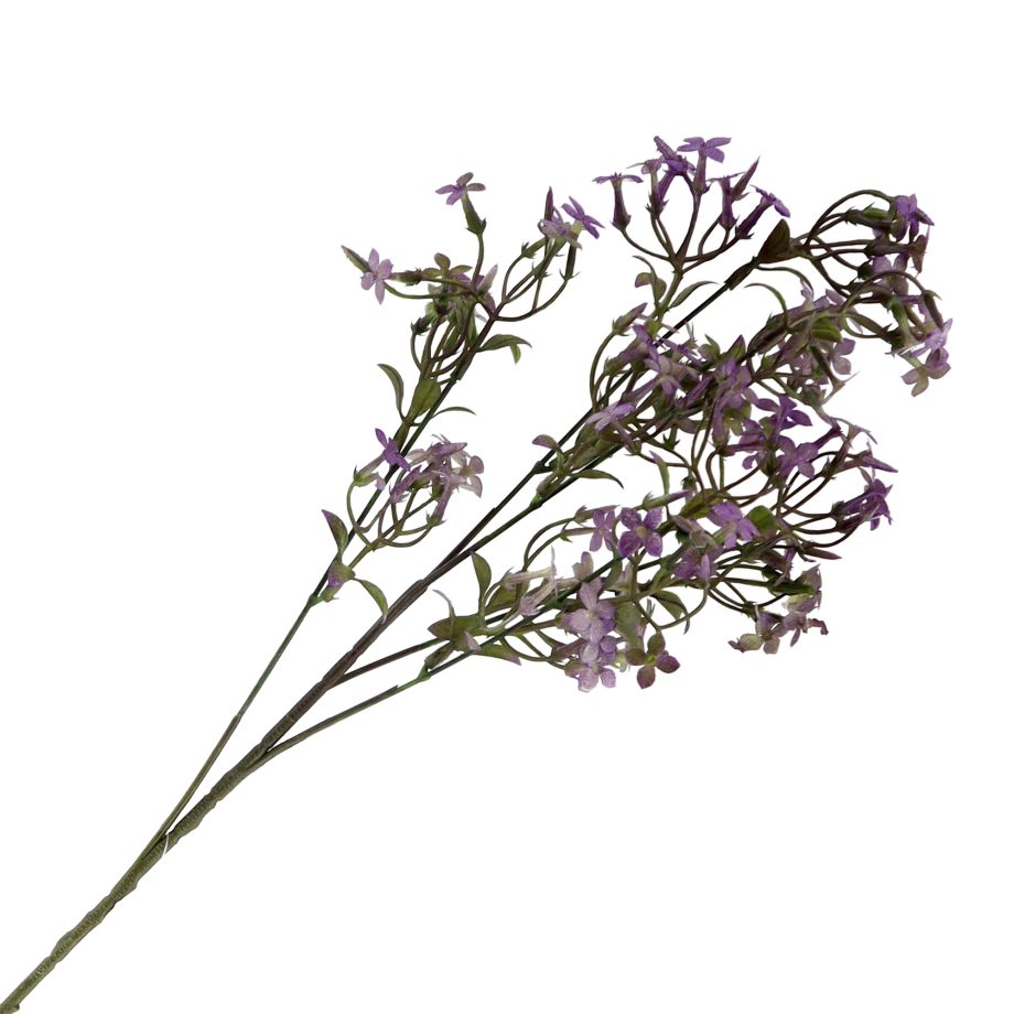 SPRAY 27" PURPLE SPRING FLORAL