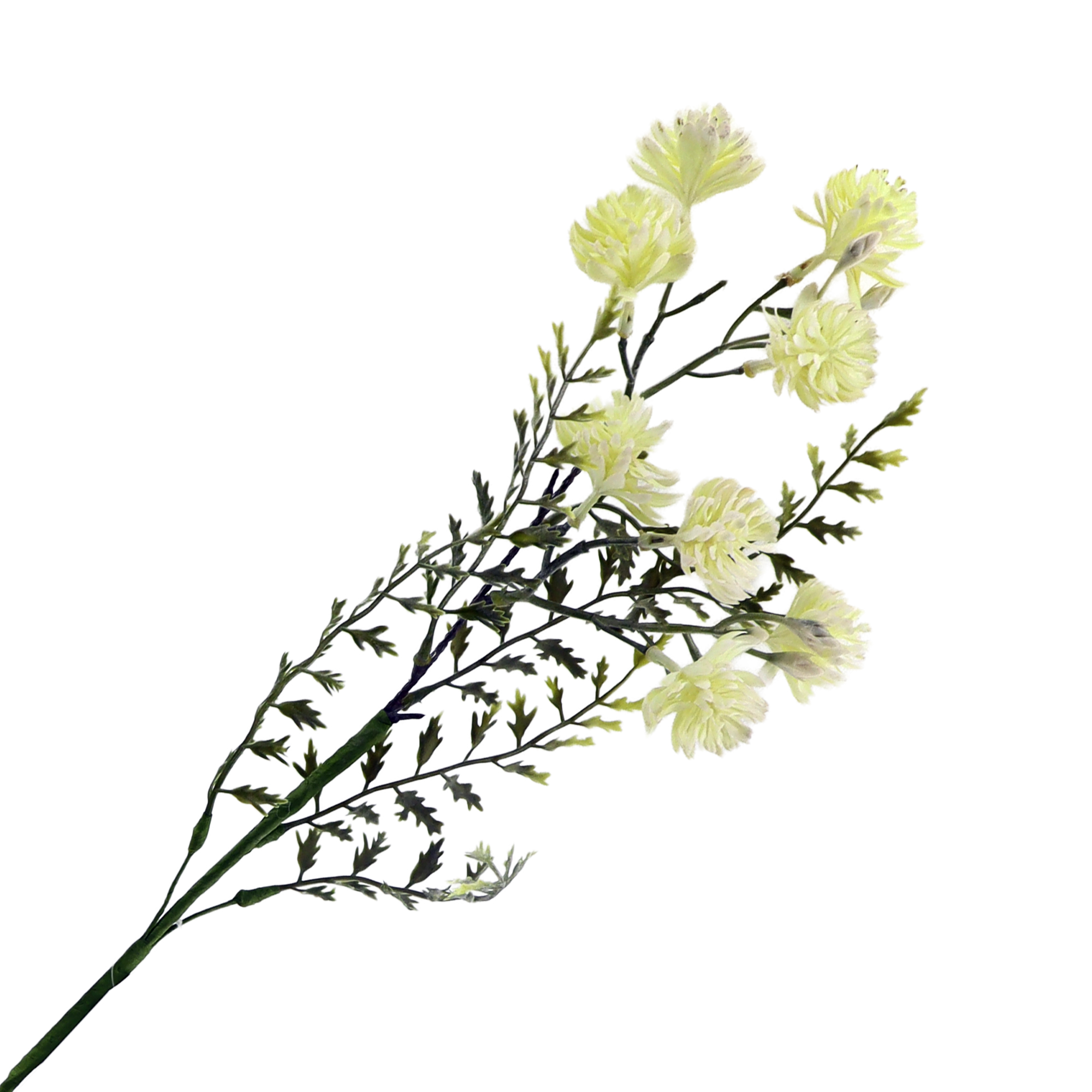 SPRAY 27" WHITE SPRING FLORAL