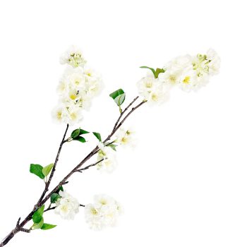 BRANCH CHERRY BLOSSOM 36.5" WHITE