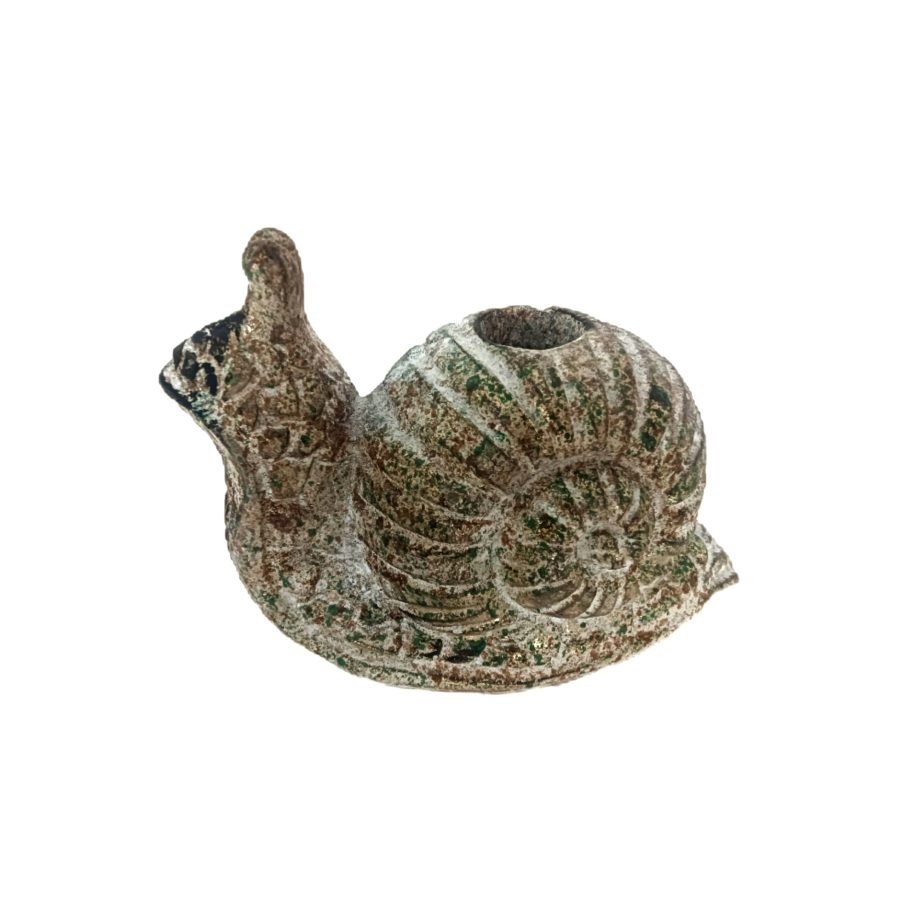 CAST IRON SNAIL 6.25"X4.75"H VINTAGE FINISH