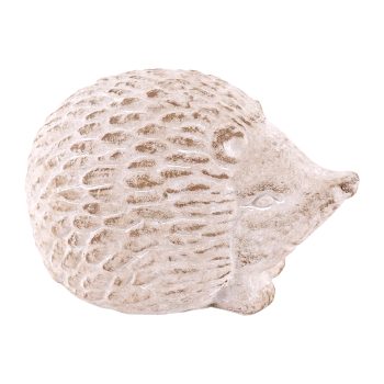 HEDGEHOG CROUCHING CEMENT 6.5"X4"H STONE FINISH