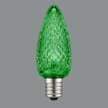 BULB LED REPL O/D SMD C9 GREEN (3 LED) DIMMABLE
