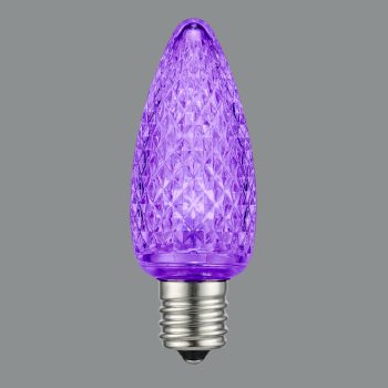 BULB LED REPL O/D SMD C9 PURPLE (3 LED) DIMMABLE
