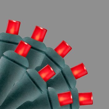 LIGHT LED O/D CONICAL 70L RED