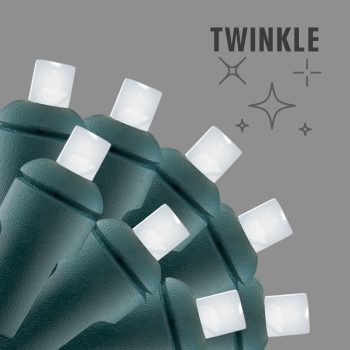 LIGHT LED I/D CONICAL 35L PURE WHITE TWINKLE