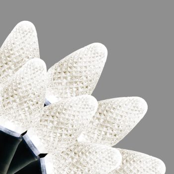 LIGHT LED O/D C7 FACETED 25L WARM WHITE