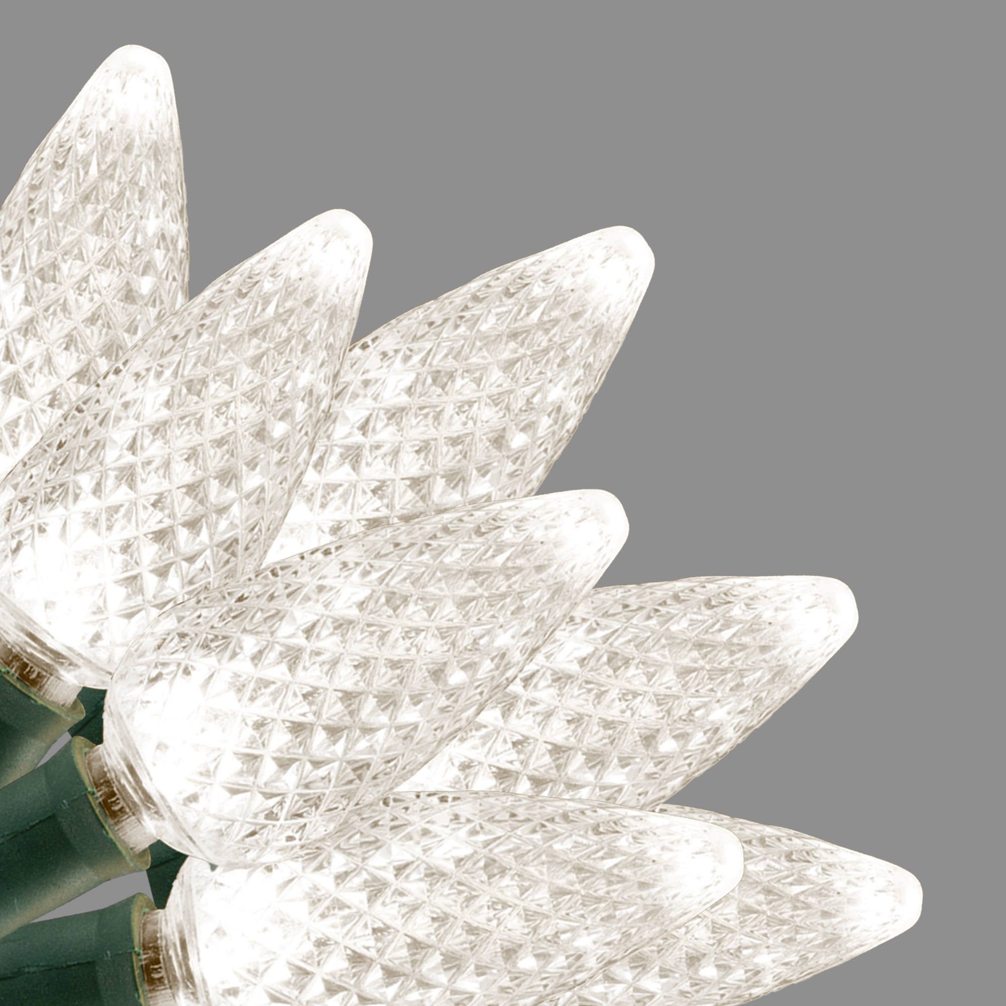 LIGHT LED O/D C9 FACETED 25L WARM WHITE