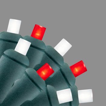 LIGHT LED O/D CONICAL 70L RED & COOL WHITE ALTERNATING