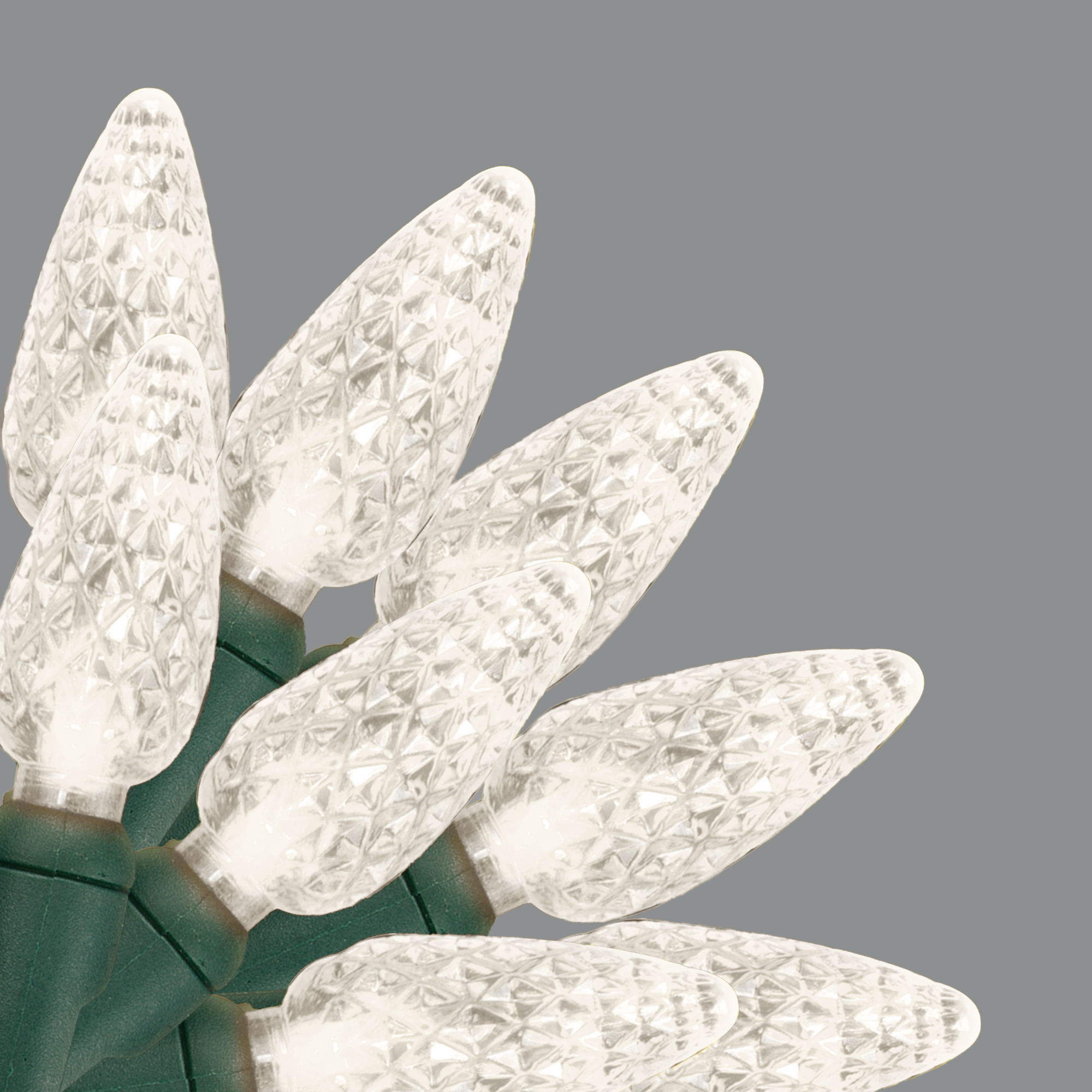 LIGHT LED O/D C6 100L COAXIAL WARM WHITE 4.8W POWER ADAPTER NOT INCLUDED