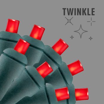 LIGHT LED O/D CONICAL 100L COAXIAL RED 4.8W POWER ADAPTER NOT INCLUDED