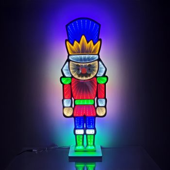 INFINITY LIGHT NUTCRACKER 8"X24" MULTI