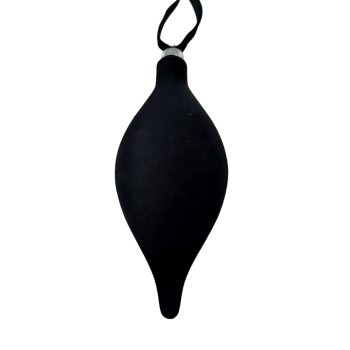 TEARDROP FLOCKED 6" BLACK