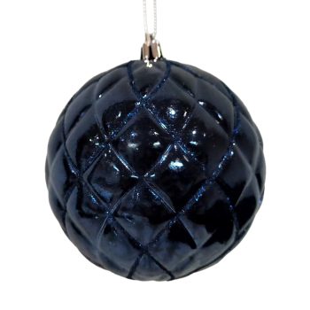 BALL MERCURY DIAMOND GLITTER 100MM/4" NAVY BLUE