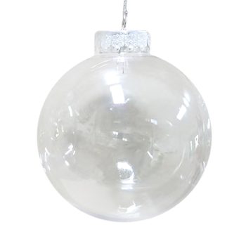 BALL PET CLEAR 80MM/3" CLEAR