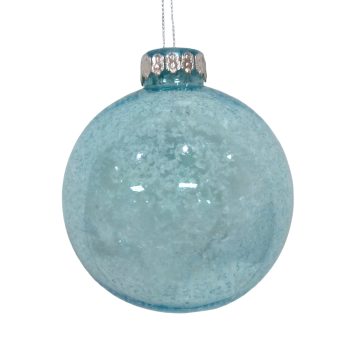 BALL PET CLEAR 100MM/4" ICE BLUE