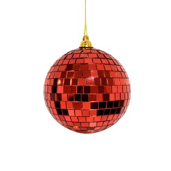 BALL MIRROR GLASS 60MM/2.25" RED