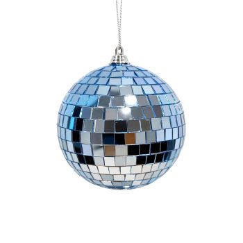 BALL MIRROR GLASS 60MM/2.25" MEDIUM BLUE