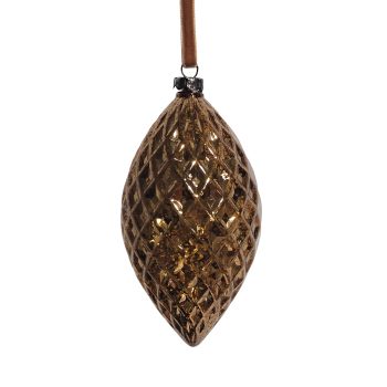 FINIAL 130MM/5" COPPER MERCURY FINISH DIAMOND