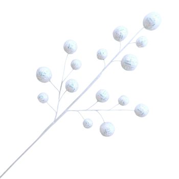 SPRAY FABRIC BALL 31"X15 WHITE