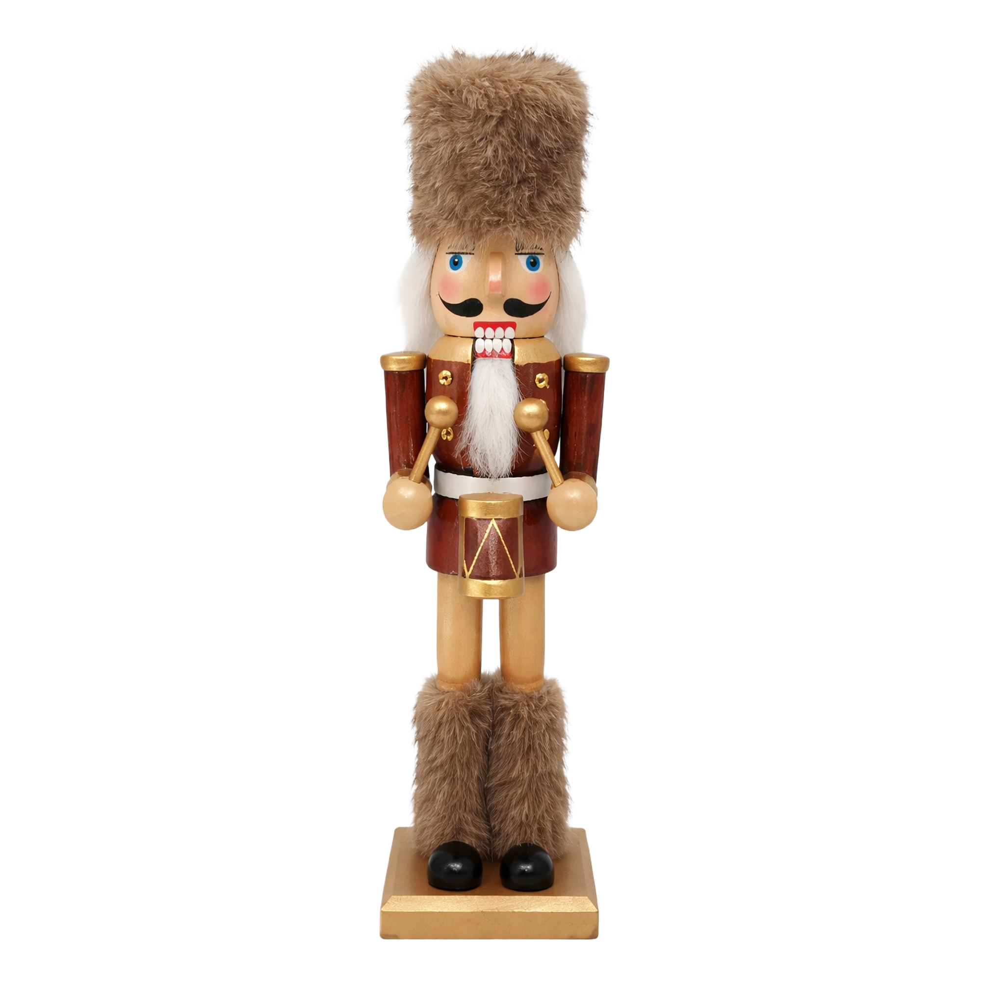 NUTCRACKER WOODEN 24" BROWN