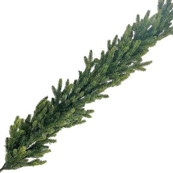 GARLAND FIR 108" GREEN REAL LOOK PE