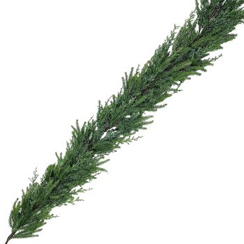 GARLAND SPRUCE 108" GREEN REAL LOOK PE