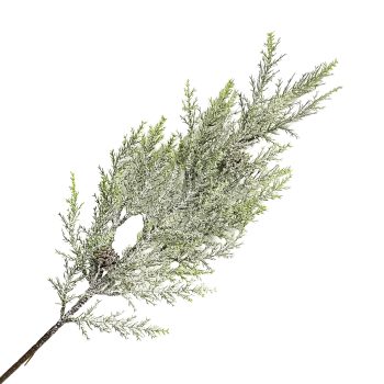 SPRAY FROSTED CEDAR GREEN 25"