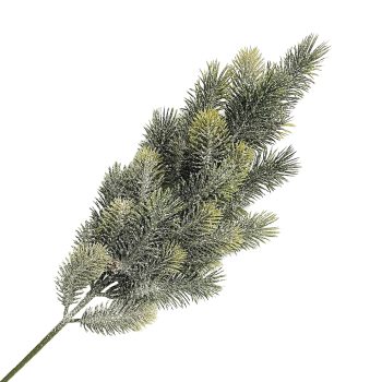 SPRAY FROSTED NEED PINE GREEN 26"