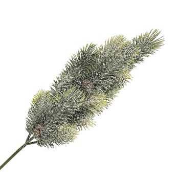 SPRAY FROSTED NEED PINE GREEN 19"