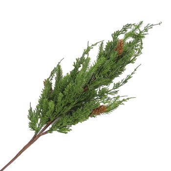 SPRAY REAL-TOUCH CEDAR/NORFOLK PINE MIX 37"