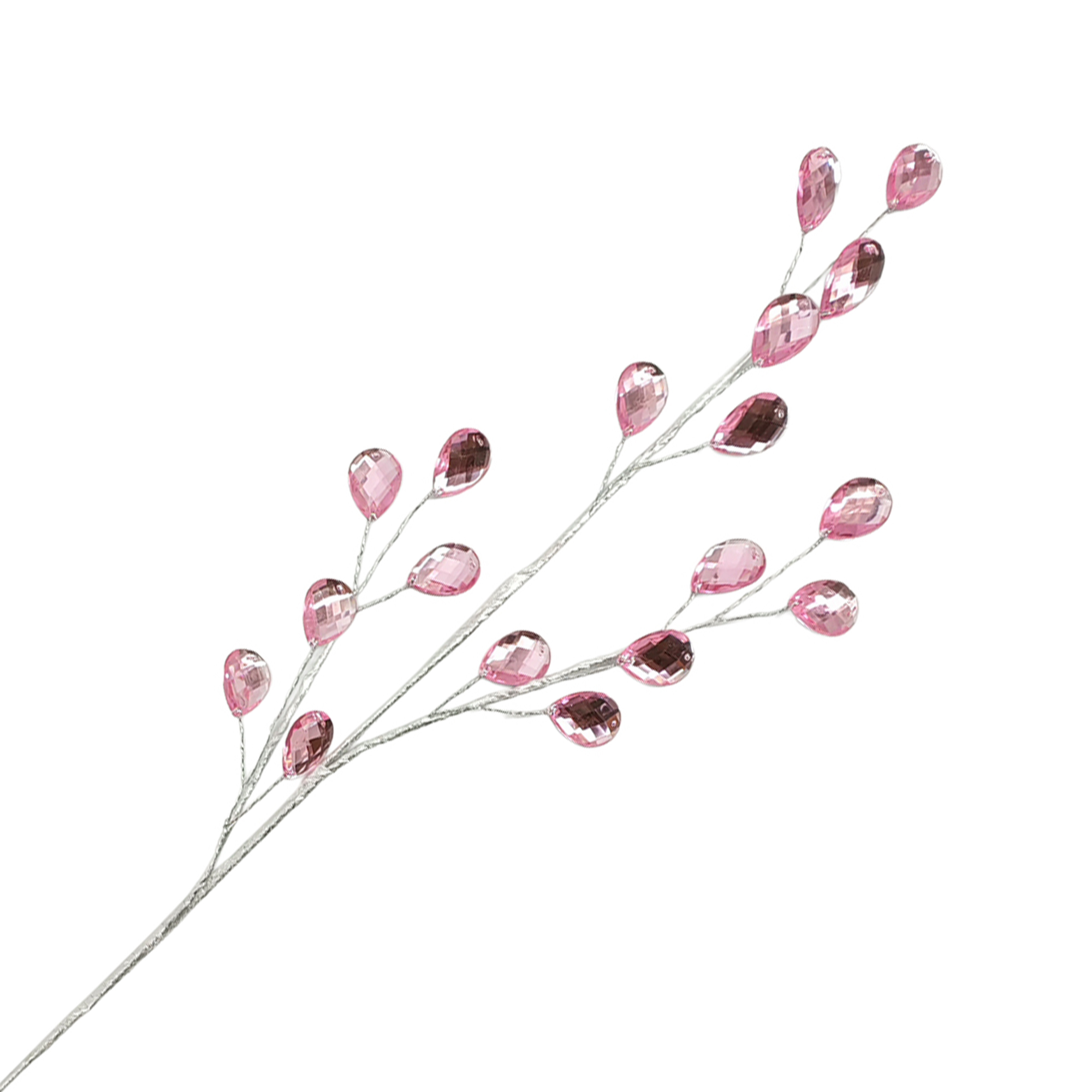 SPRAY ACRYLIC DROP 25" PINK