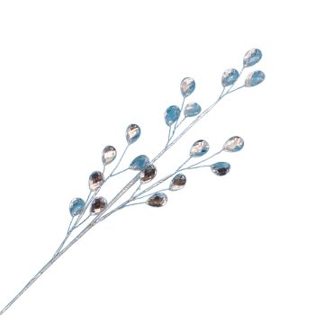 SPRAY ACRYLIC DROP 25" SILVER