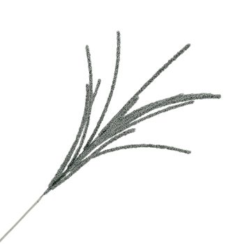 SPRAY SPARKLE TWIGS 27" SILVER GLITTER