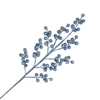 SPRAY BERRY 27" JEANS BLUE W/SEQUIN GLITTER