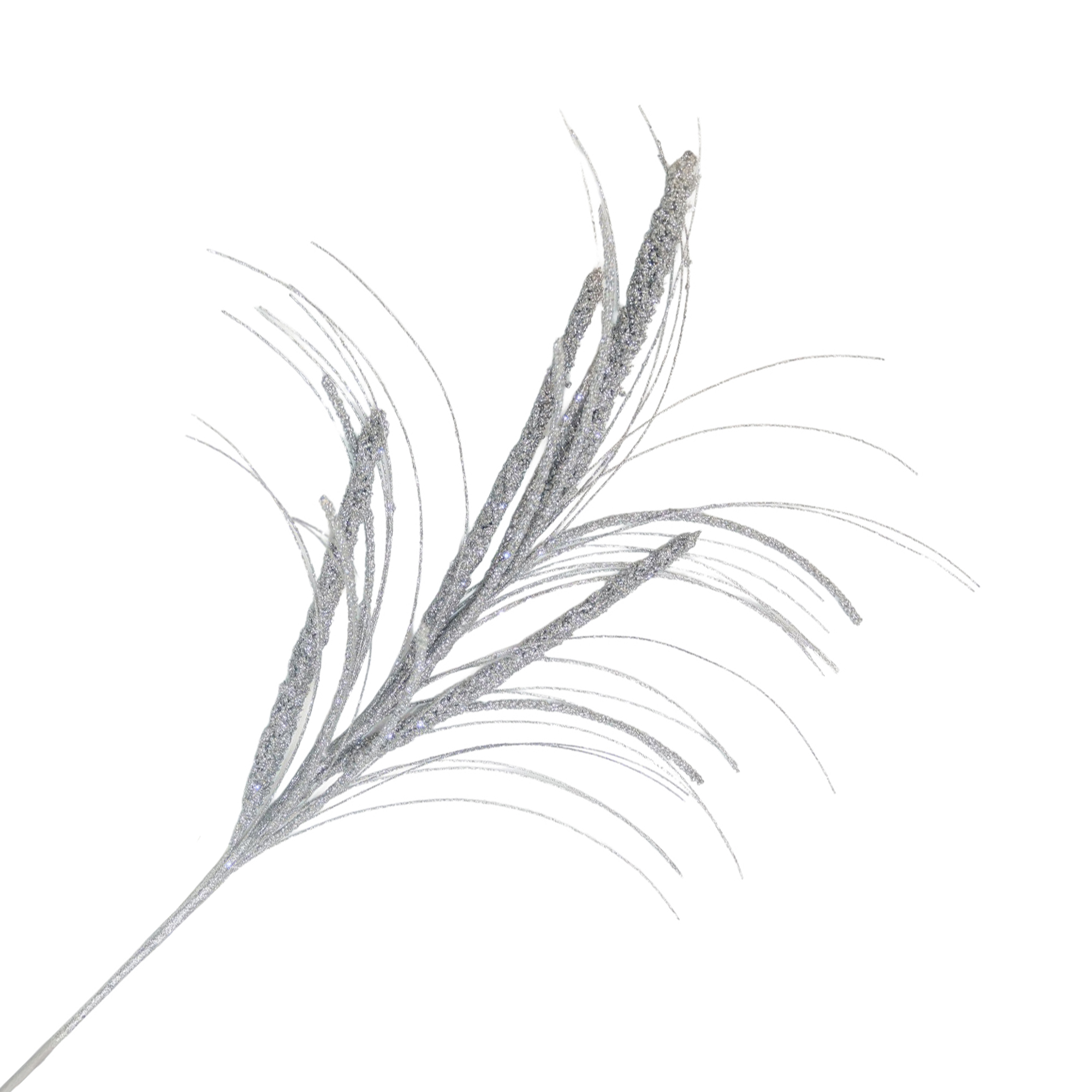 SPRAY FIREWORKS 28" SILVER W/GLITTER