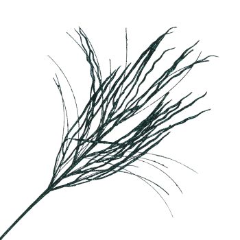 SPRAY GRASS 33" EMERALD W/GLITTER