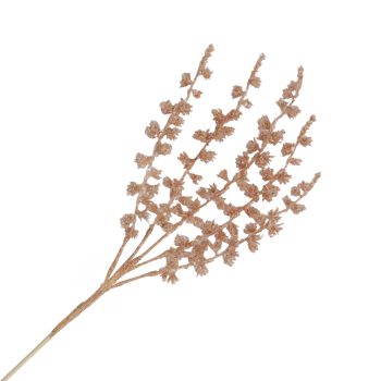 SPRAY HANGING PODS 27" CORAL GLITTER