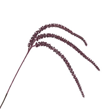 SPRAY ICED HANGING BERRY 36" PLUM W/ICE GLITTER