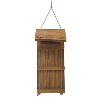 TOBOGGAN 12"X5.5" BROWN WOOD/JUTE