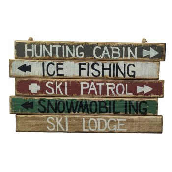 WALL DECOR 15.5"X9" MIXED WOOD