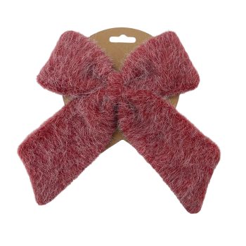 BOW FELT 6"X8" RED