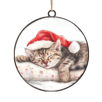 ORN METAL DISC 4" CAT