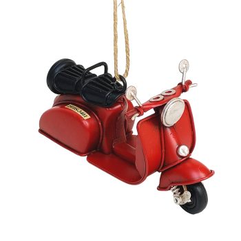 ORN METAL SCOOTER 4.5"X2.5"